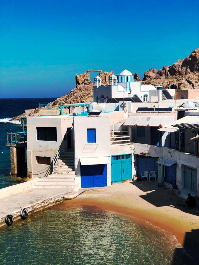 Vrachos House By The Sea Villa Firopotamos ภายนอก รูปภาพ